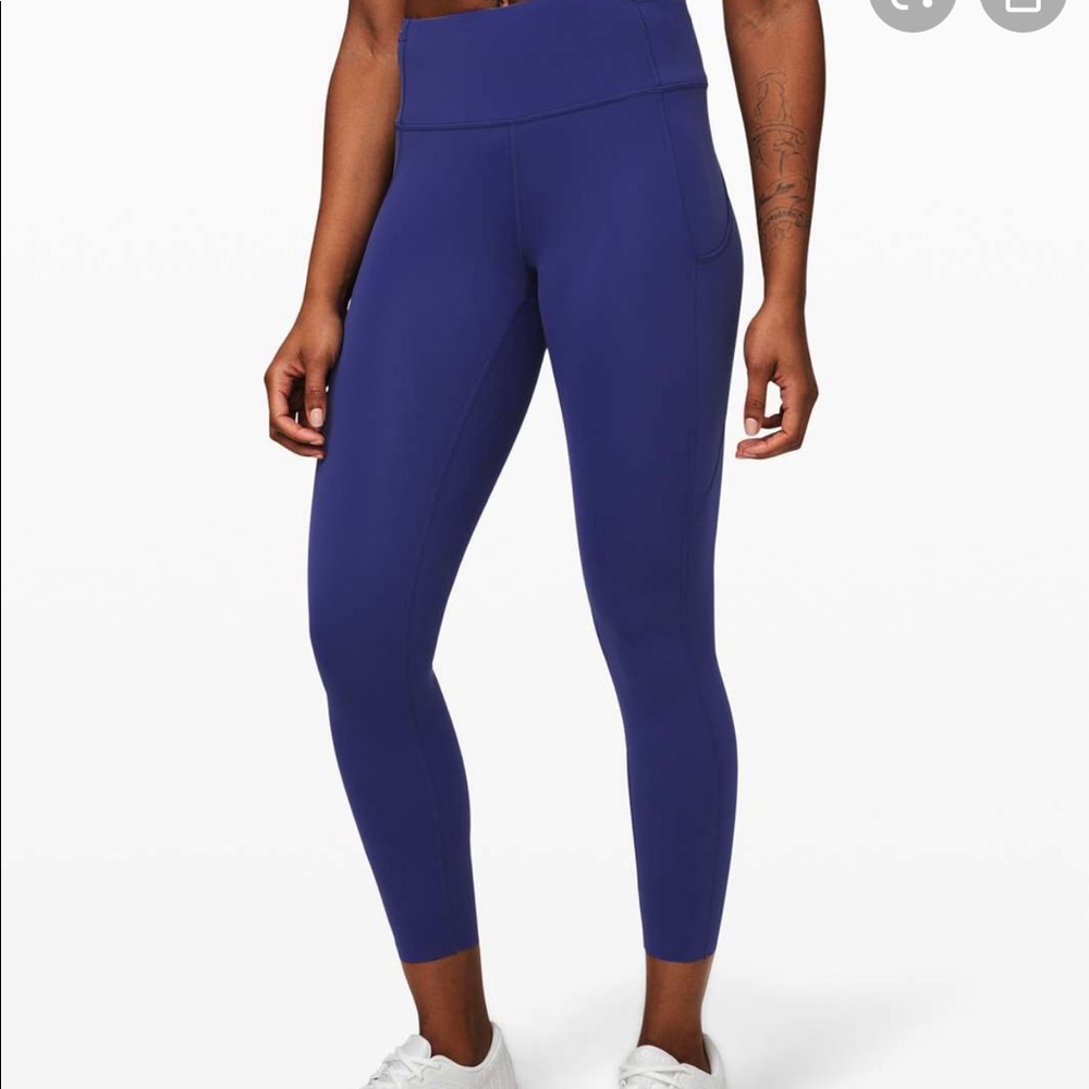 •SOLD• NWOT Lululemon Fast and Free 25” leggings